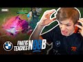 Nemesis coaches noob how to get out of Gold | Fnatic Teaches Noob S2E2 - Presented by BMW