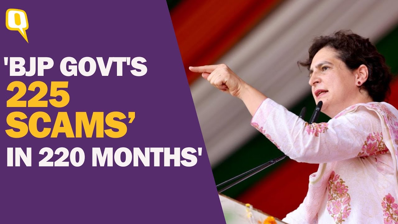 '5 Big Promises': Priyanka Gandhi Kick-Starts Congress' MP Campaign