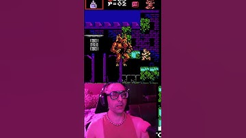 Thought we were cooked | #castlevania #retrogaming #smallstreamer #nes #famicom