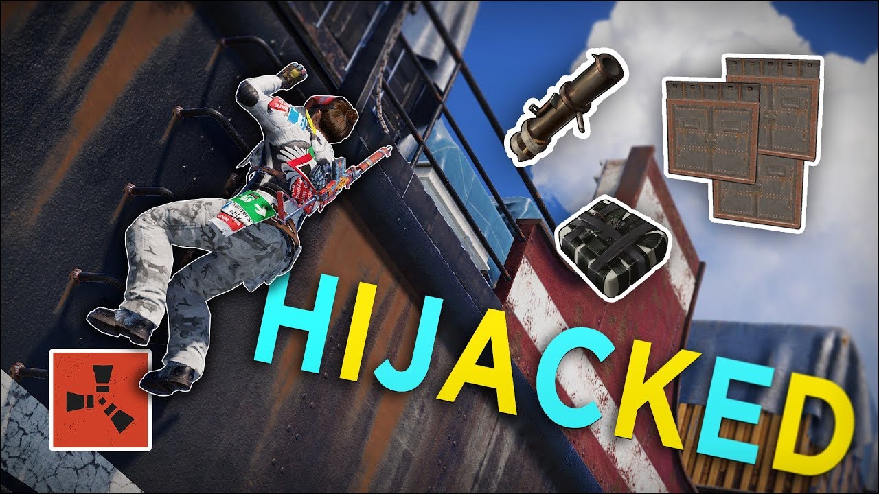 HIJACKING the RICHEST CARGO SHIP I've EVER TAKEN! - Rust Solo Survival ...