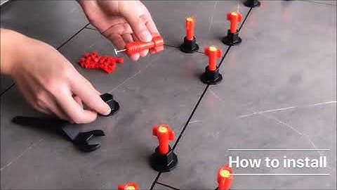 2020 updated tile leveling system tile spacers