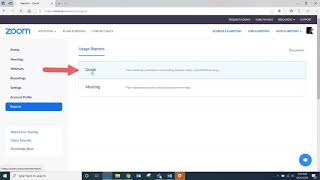 Using Reports to Take Attendance in Zoom
