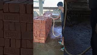 After Bricks 🧱 wall Zurai👉 Before Qurig 👍 Wall #shorts
