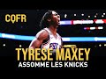 Tyrese maxey assomme les knicks evan mobley clutch   cqfr