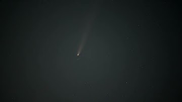 A Time-lapse of Comet C-2023 A3 (Tsuchinshan ATLAS) With Satellites Passing Through the Frame