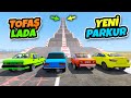 Tofaş vs Lada Ailesi Arabalar Yeni Parkurda - GTA 5