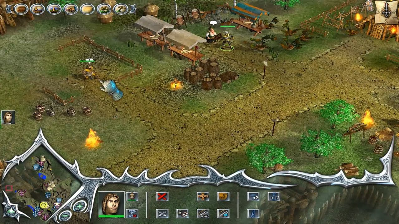 Рыцари за работой - KnightShift - прохождение - RPG - миссия 4 - Затопленная деревня - часть 1