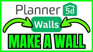 How To MAKE WALL In Planner 5D (QUICK & EASY) 2026