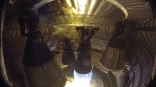 Starship completed a single engine static fire demonstrating a deorbit burn view Engine 