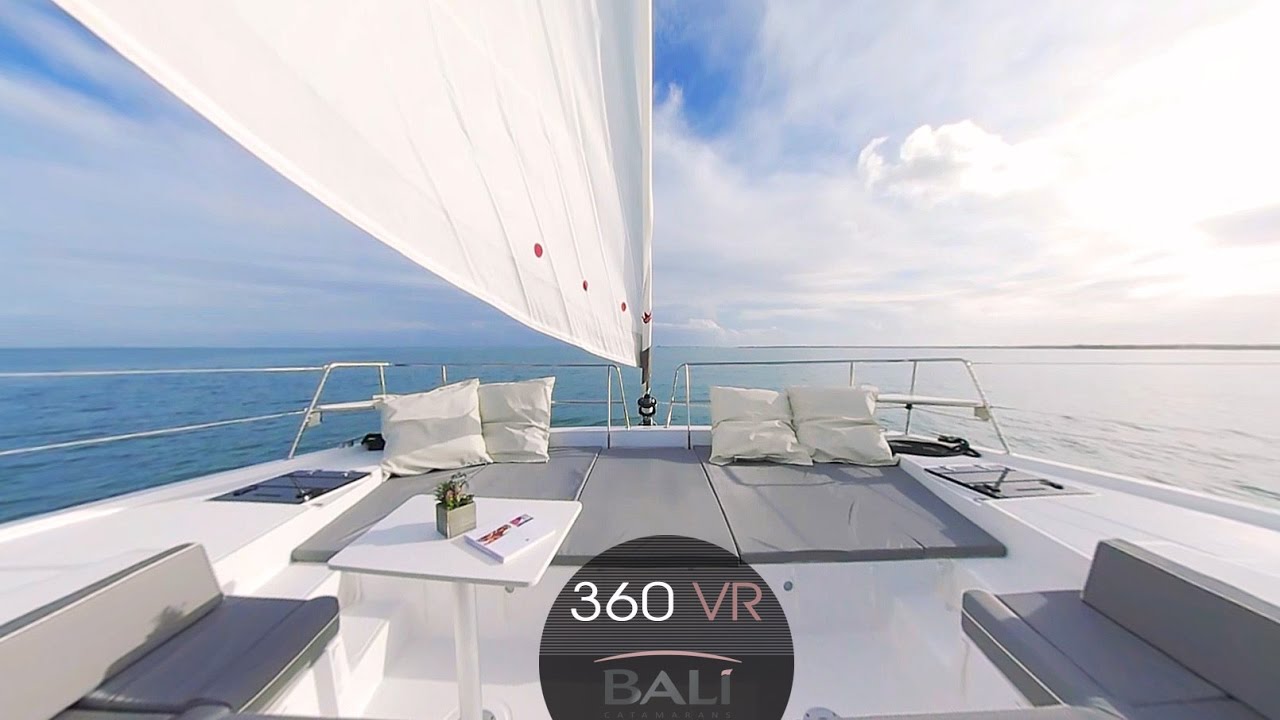 360° VR Video 4K - Sailing Multihull | Bali 4.3 catamaran