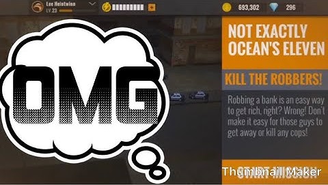 Not exactly Ocean Eleven, Sniper 3D assassin shoot to kill AlVahdeko