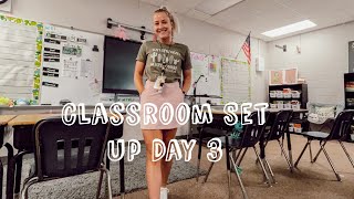 Classroom set up Day 3!
