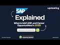 What is SAP, What is ERP and Career Opportunities in 2025 | Everyting You Want to Know | upskeeling