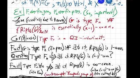 Matthew Zaremsky (5/21/21): Vietoris-Rips complexes and geometric group theory