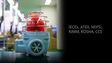 Qlight   Explosion Proof Warning  Signal Lights with Siren Buzzer SNES Series