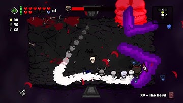 The Binding of Isaac: Rebirth.  Lamb kill.  Lazarus
