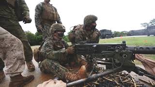 12th Marine Regiment, 3rd Marine Division Conducts Crew Served Weapons – Training Camp Hansen, Japan