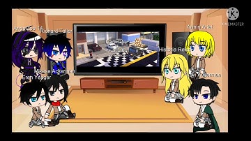 Aot react to Our Song Rainimator