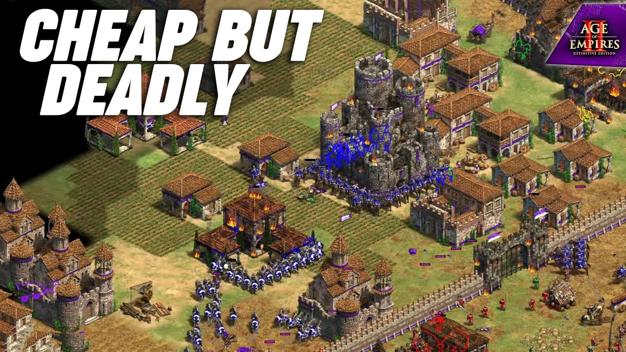 Bulgarian Konniks Cheap But Deadly Cavalry Raids in AoE2!