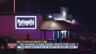 2 injured in shooting at strip club parking lot