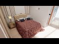 Classic and modern interior design combined interactive Archviz