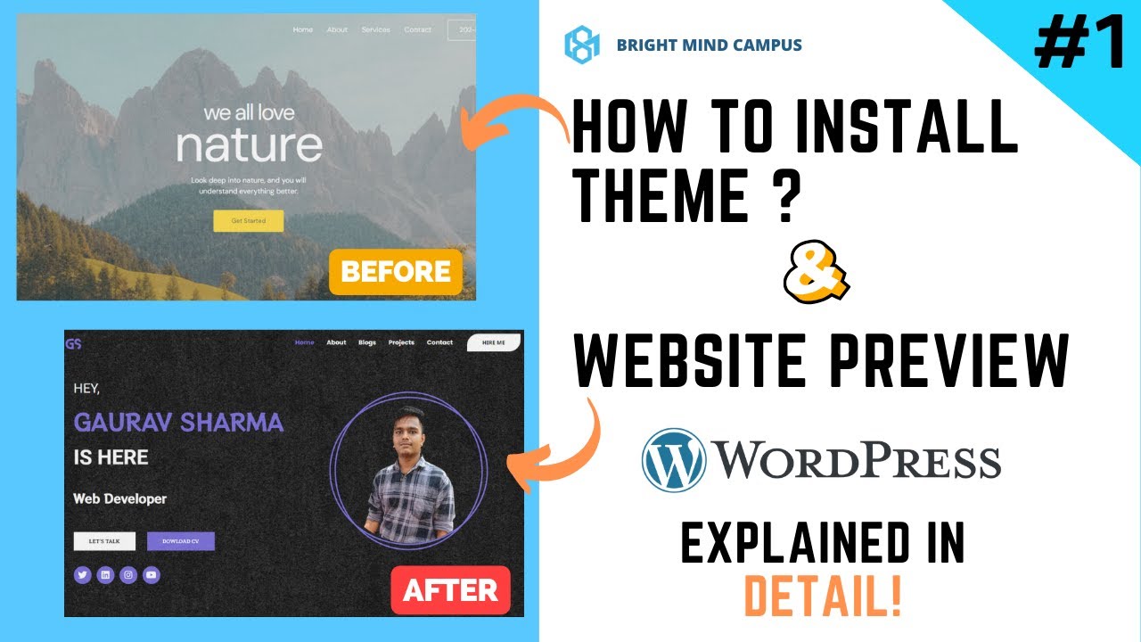 "Building a Stunning Portfolio Website Step-by-Step with Theme ...