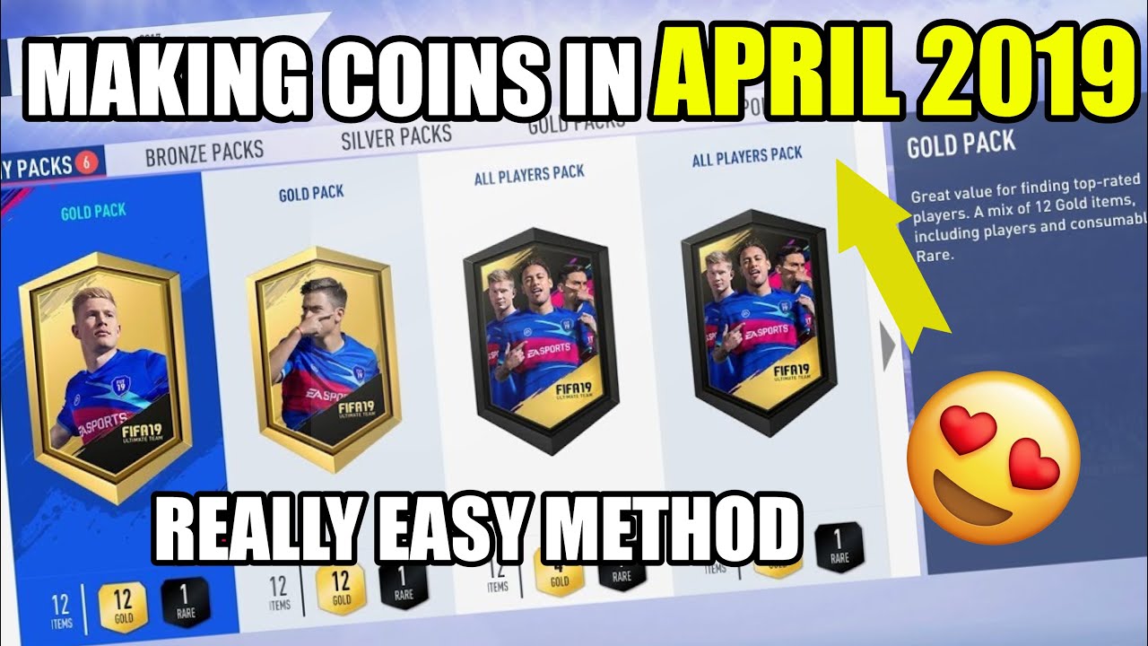 How To Make Coins In APRIL 2019 on FIFA 19 (Really Easy)
