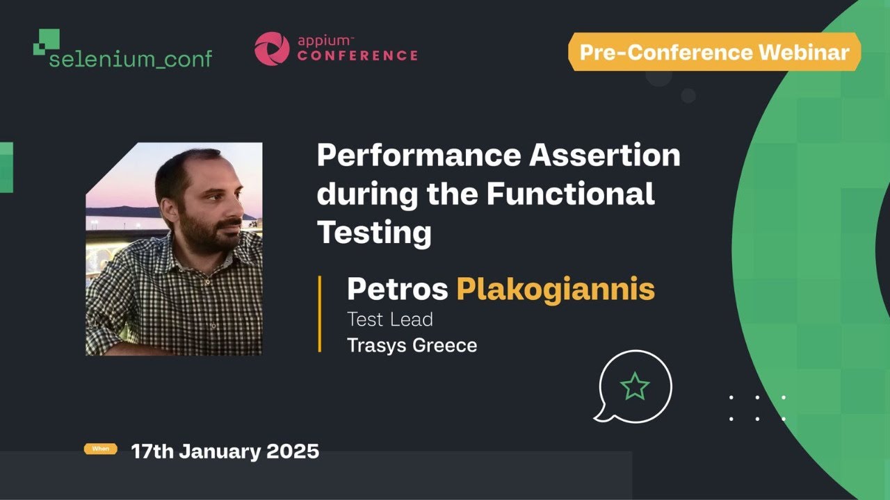 Performance Assertion during the Functional Testing by Petros ...