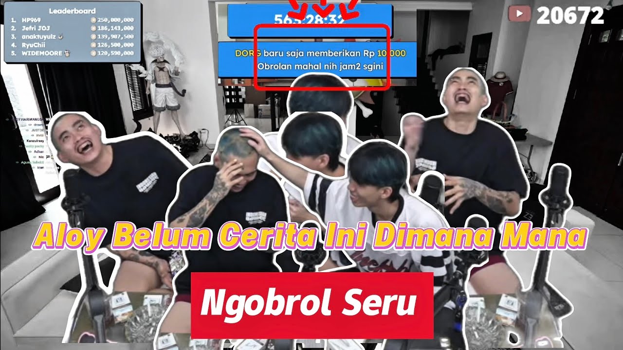 Aloy Cerita Masa Lalunya Yg Gelap🤣 #yb #aloy #lyuka #marapthon #aaaclan