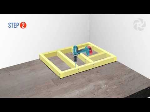 Installing a Raised Wetroom Base on a Concrete Floor - Wetrooms Online