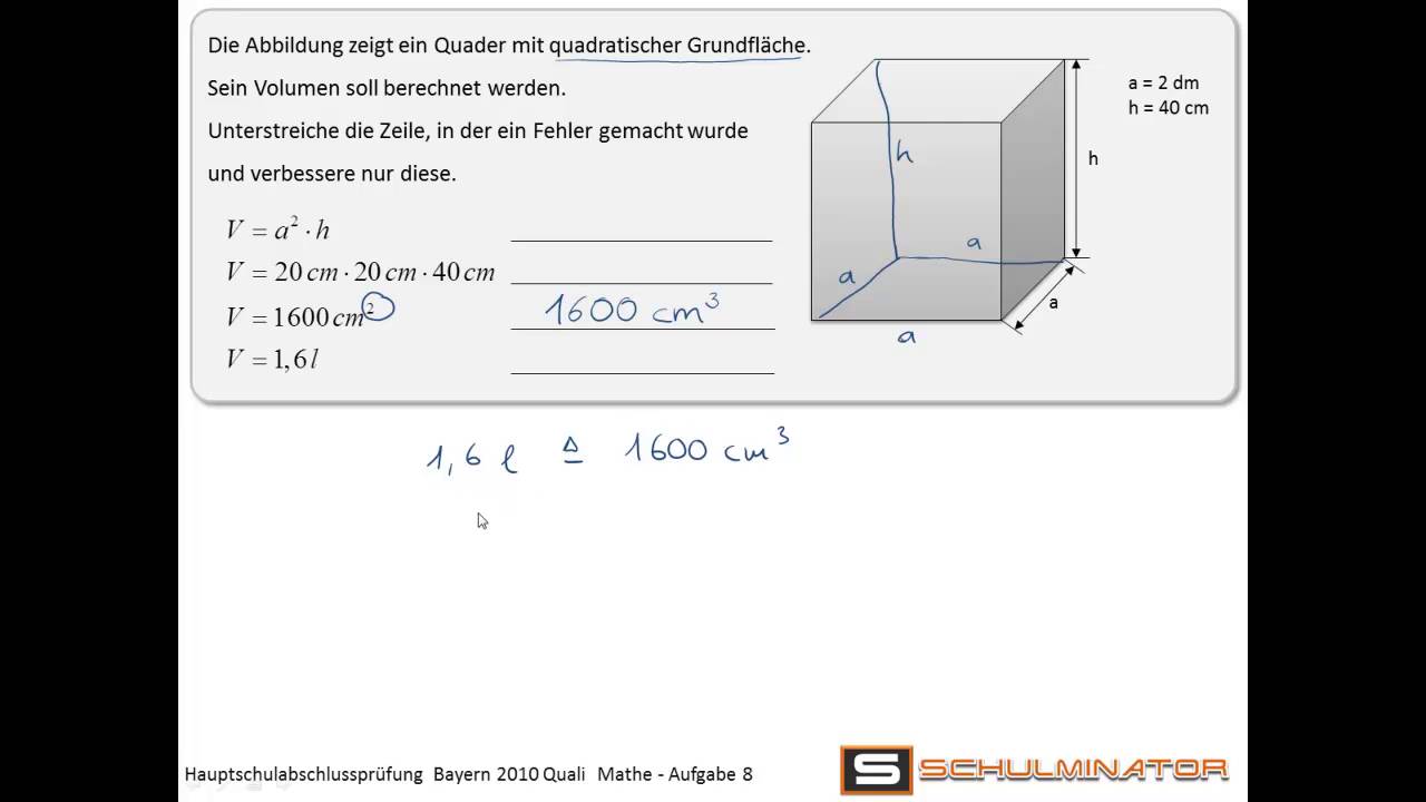Mündliche Prüfung Mathe Realschule Bayern Aufgaben