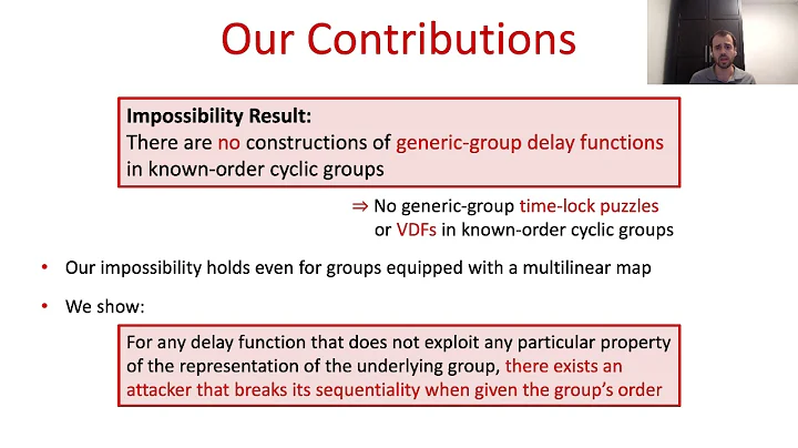 Generic-Group Delay Functions Require Hidden-Order Groups