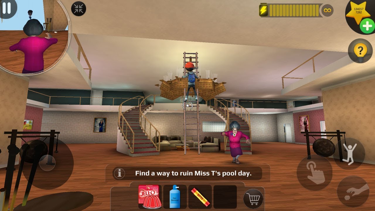 Scary Teacher 3D New Update New Chapter Summer Special Nick Troll Miss T (Android,iOS)