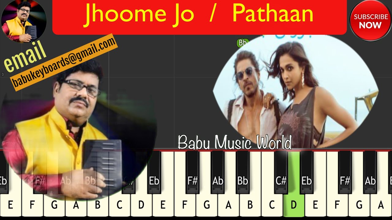 how to play Jhoome Jo  Pathaan  