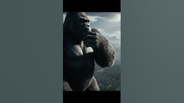 King Kong in Lord of the Rings generated by AI #kingkong #lotr #veo