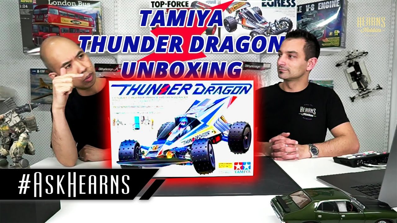Tamiya | Thunder Dragon Radio Control Buggy Kit Unboxing