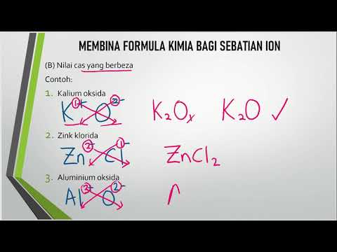 Video: Cara Menulis Formula Kimia