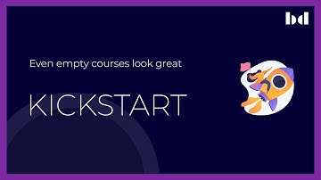 Even empty Moodle courses look great – fallback for students, instructions for teachers