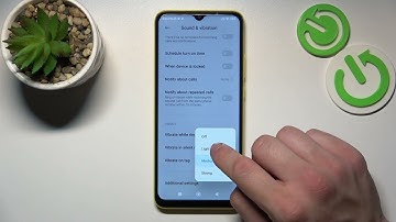 How to Change Vibration Intensity on POCO C40 - Open Vibration Settings