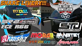 Livery STJ Mod Legacy Sr2 ECE R66 || BUSSID V3.0