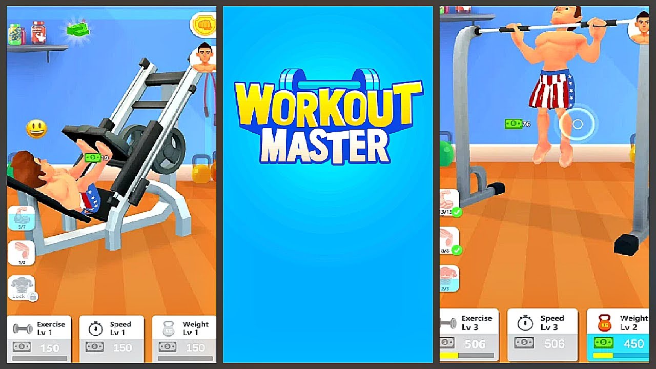Idle Workout Master - MMA gym fitness simulator (Android Gameplay)