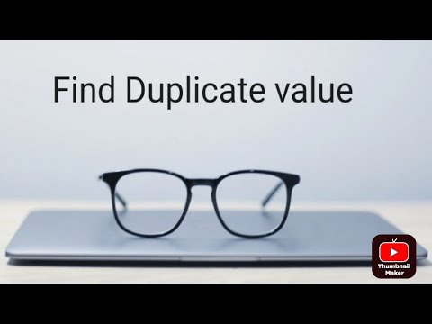 To Find Duplicate value in javascript #javascript #array - YouTube