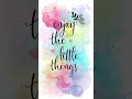 Enjoy the Little Things 🌸 | Life Motivation | Positive Thoughts & Happiness