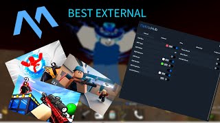 SHOWCASE EXTERNAL MATRIX HUB | Fly, walkspeed, aimbot, esp