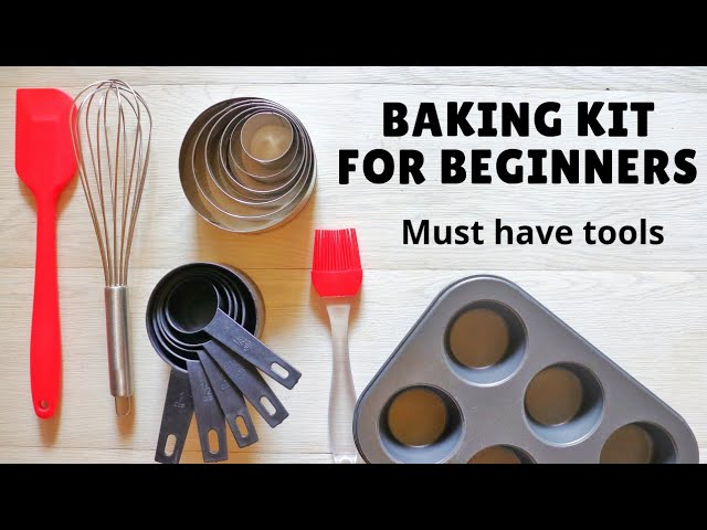 10 Essential Baking Tools and Utensils for Beginners - A Baking