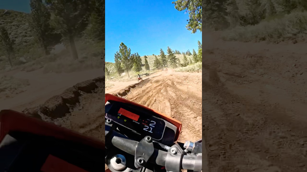 KTM 390 Enduro R testing in Mammoth!