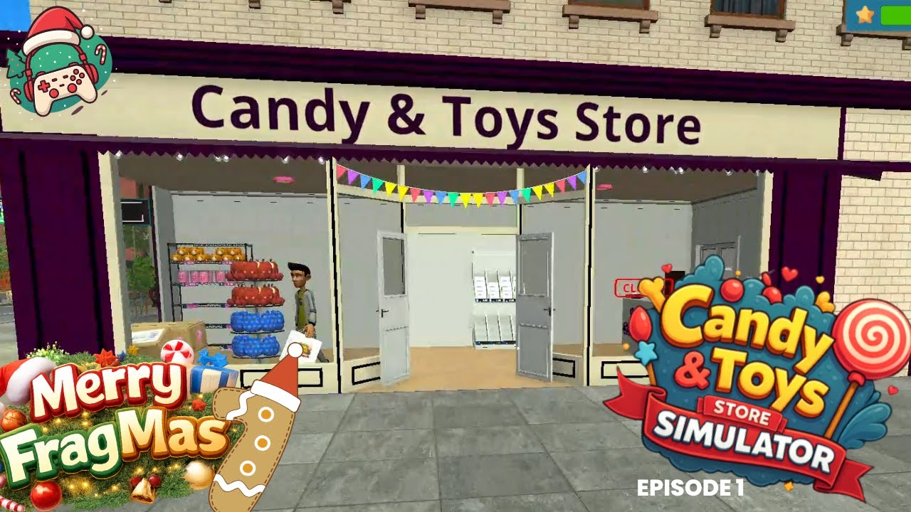 Строим конфетную империю… И как-то выживаем 😂 | Первый взгляд на симулятор магазина конфет и игру...