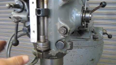 9" x 42" Bridgeport Variable Speed Vertical Milling Machine, Michael Fine Machinery