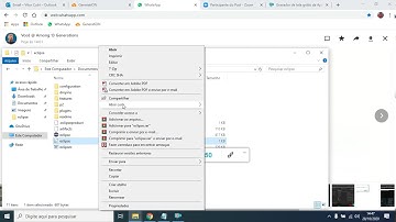 Resolvendo o erro de versão do Eclipse