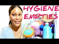 Hygiene product empties for June 2021♡|hygiene products I used  up for the month of June 2021